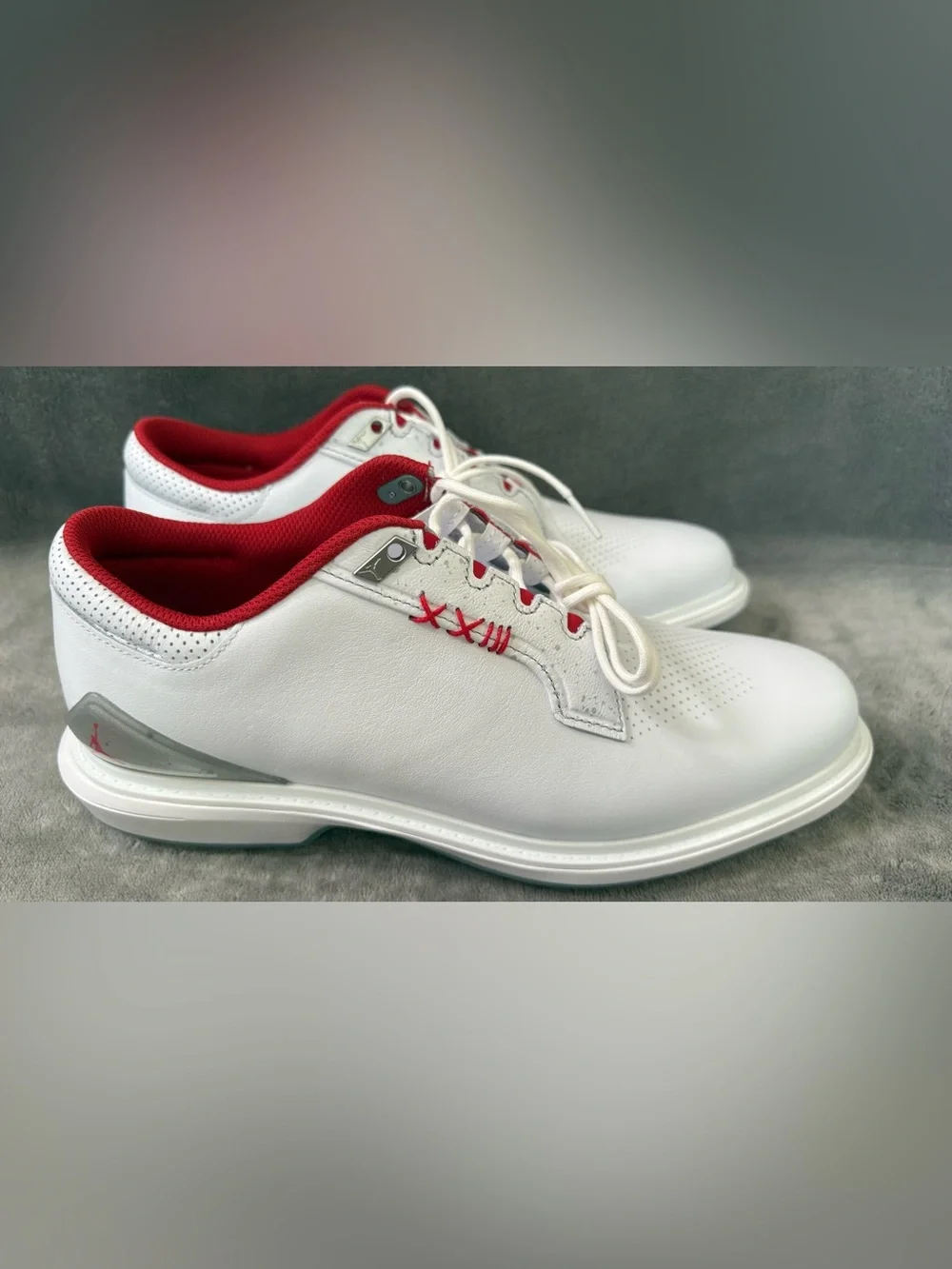 Jordan ADG 5 Golf Shoes ‘White Fire Red’ - Size 8.5 Men’s